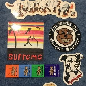 Supreme "Animals" Sticker Bundle